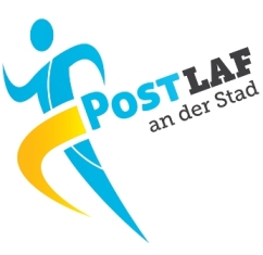 Postlaf an der Stad – sportlechen a sozialen Event an der Stad Offiziellt Logo vum Postlaf an der Stad – städtesche Solidaritéitslaf